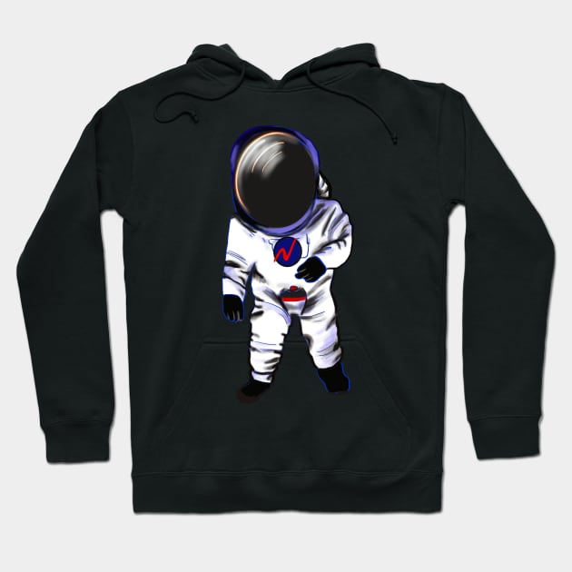 Astronaut in Space suit - cute Cavoodle, Cavapoo, Cavalier King Charles Spaniel Hoodie by Artonmytee